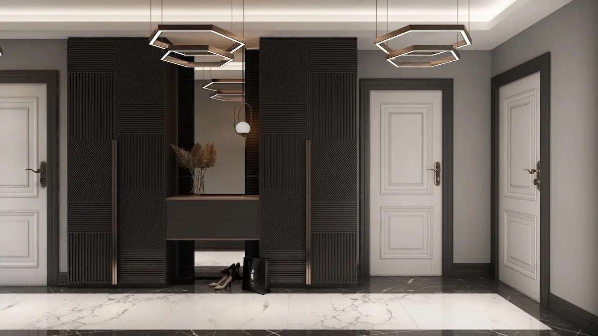 Flat entrance